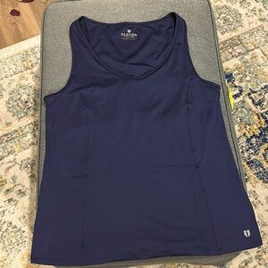 NWT Eleven by Venus Williams High Vibes admiral navy tennis tank XXL